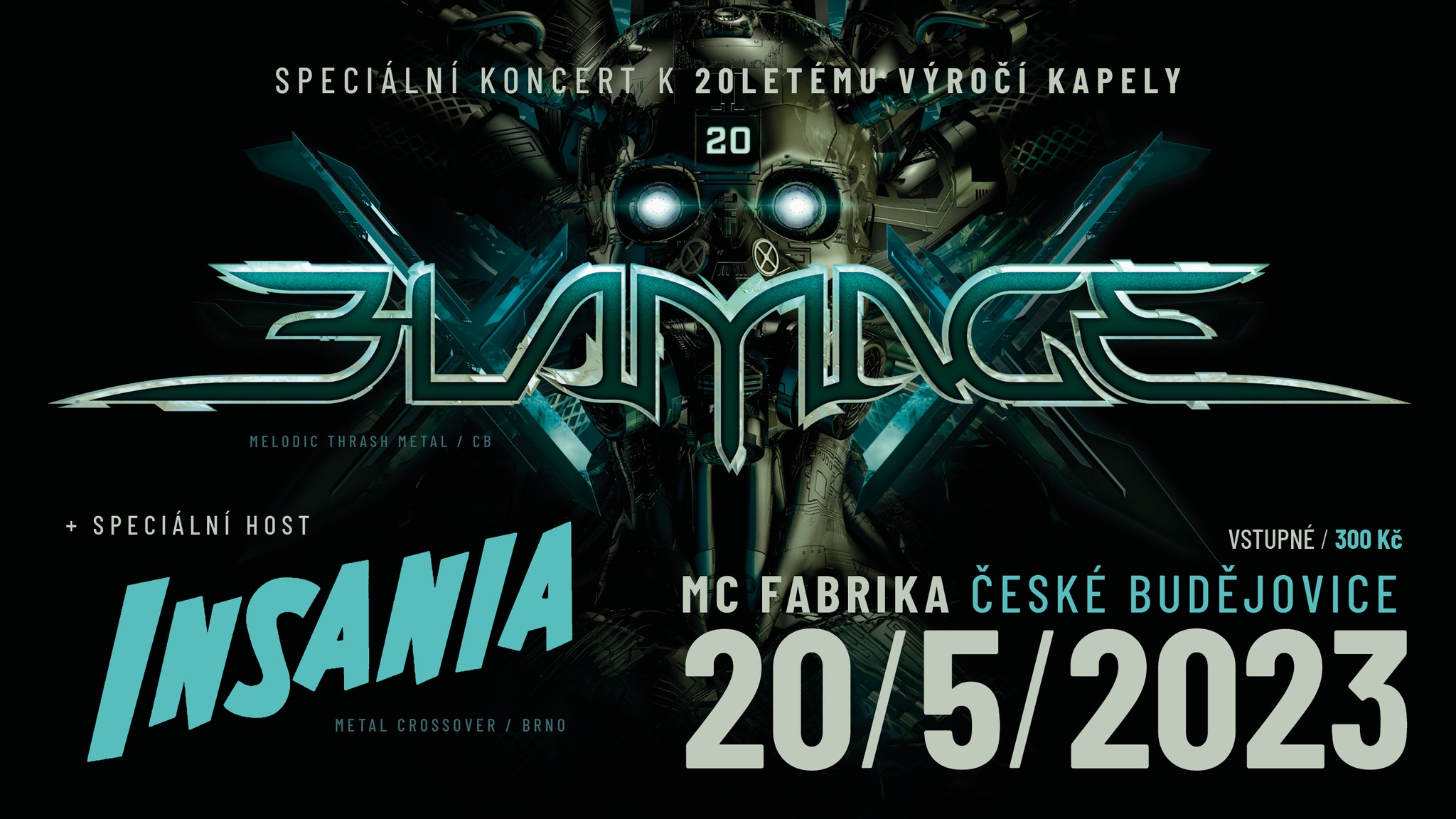 BLAMAGE - 20 LET - VÝROČNÍ KONCERT