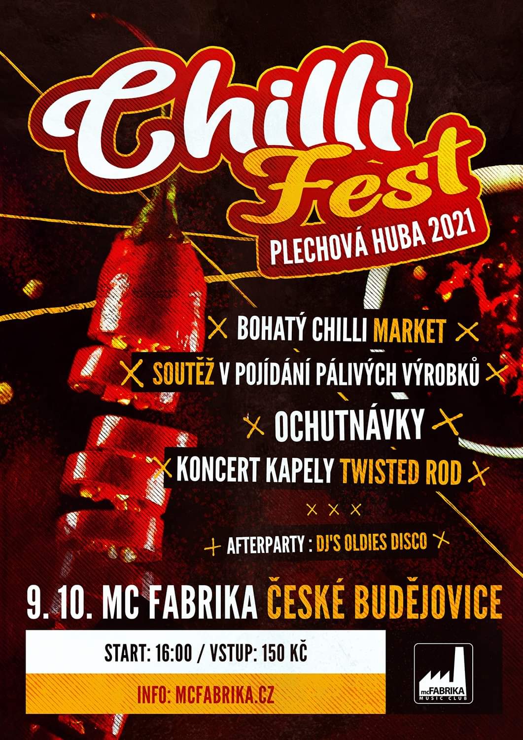 Chilli fest - Plechová Huba